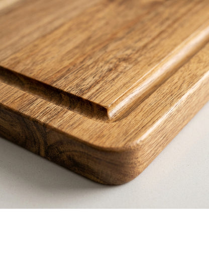 Trato Acacia Cutting Board Juice Groove 15 x 10 in