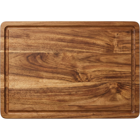 Trato Acacia Cutting Board Juice Groove 15 x 10 in