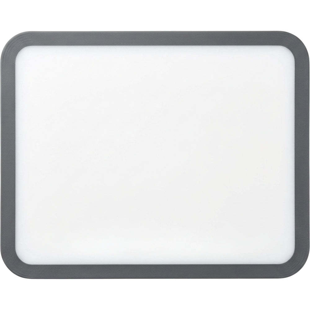 Trato Poly Cutting Board Non Slip Border Gray 14 x 11 in